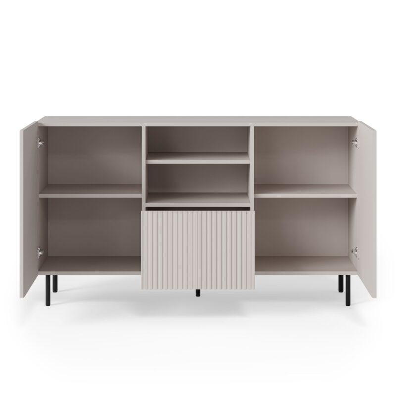 Kummutti PAXORA KM-1, vaaleanpunainen / musta