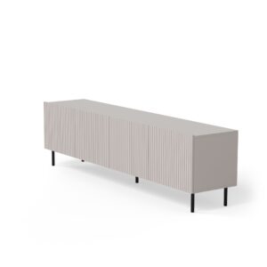 Televisioalus PAXORA RTV-2, 200 cm, cashmere / musta