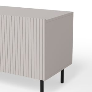 Televisioalus PAXORA RTV-2, 200 cm, cashmere / musta