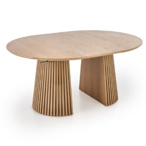 Pidentävä ruokapöytä FARGO, luonnonpuu / luonnonpuu