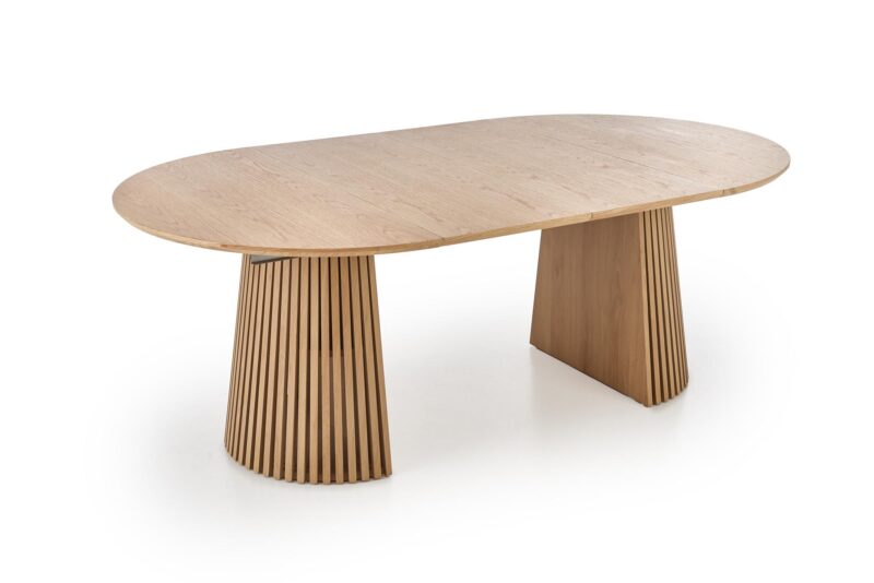 Pidentävä ruokapöytä FARGO, luonnonpuu / luonnonpuu