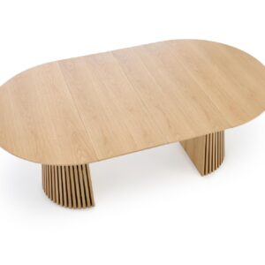 Pidentävä ruokapöytä FARGO, luonnonpuu / luonnonpuu