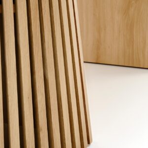 Pidentävä ruokapöytä FARGO, luonnonpuu / luonnonpuu