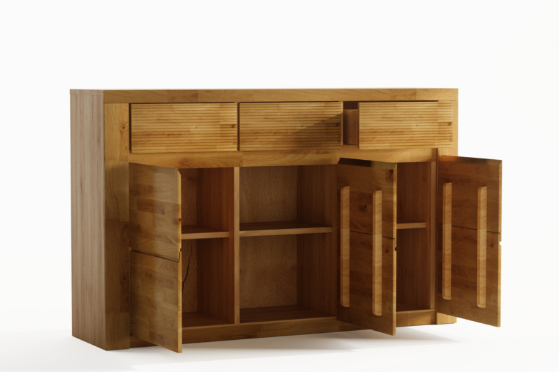 Tamminen komero BRUNO 10