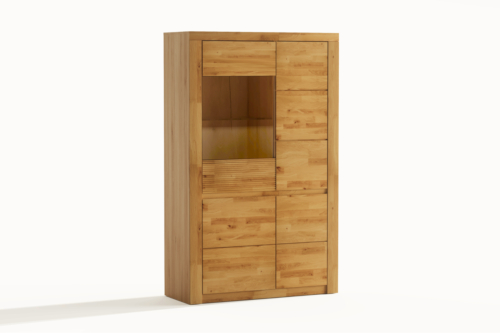 Tammi puusta vitriini Bruno 82