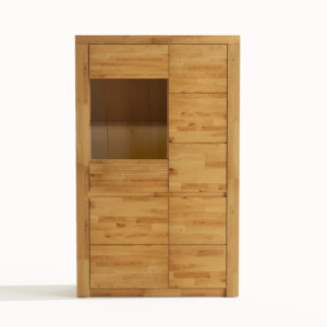 Tammi puusta vitriini Bruno 82