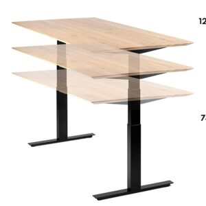 Sähkösäätöinen kirjoituspöytä KREO