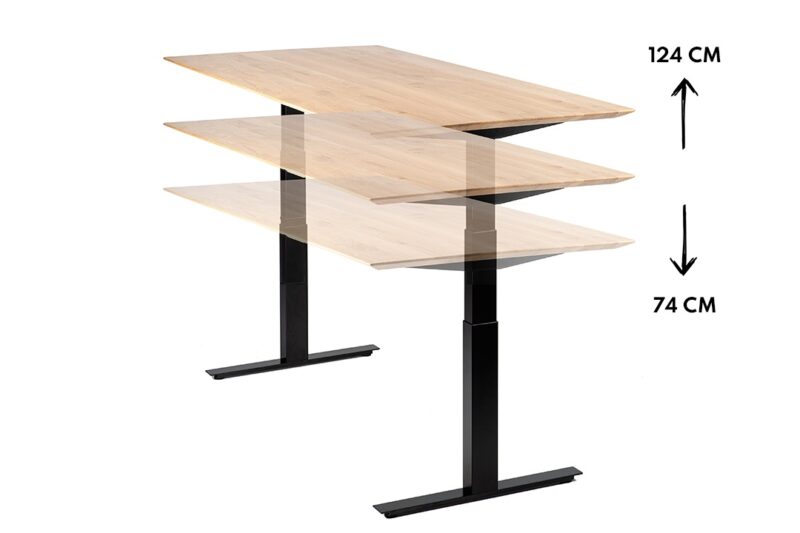 Sähkösäätöinen kirjoituspöytä KREO