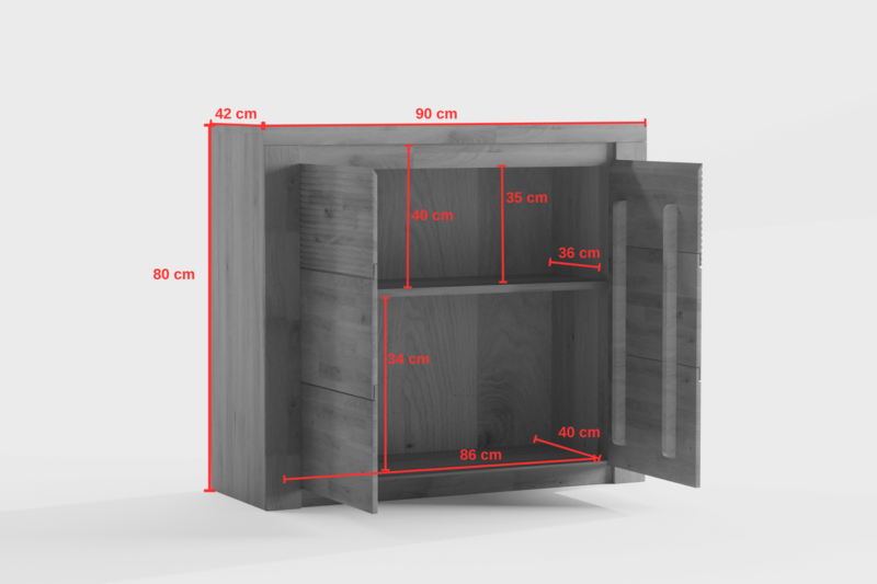 Bruno-05-wymiary Tamminen BRUNO 05 -komero
