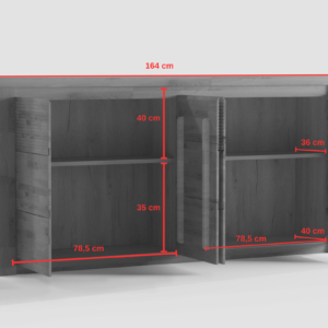 Bruno-19 Tammi-puusta laatikosto BRUNO 19