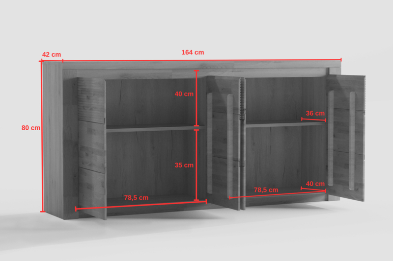 Bruno-19 Tammi-puusta laatikosto BRUNO 19