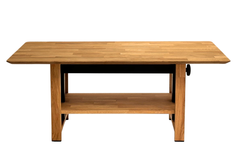 Säädettävä tammipuinen kahvipöytä OAKLY