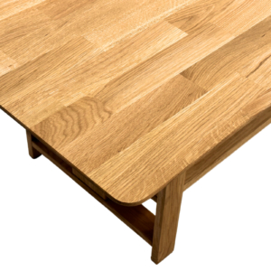 Säädettävä tammipuinen kahvipöytä OAKLY