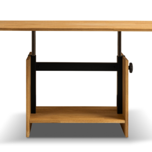 Tammi puusta valmistettu säädettävä kahvipöytä BLATEM