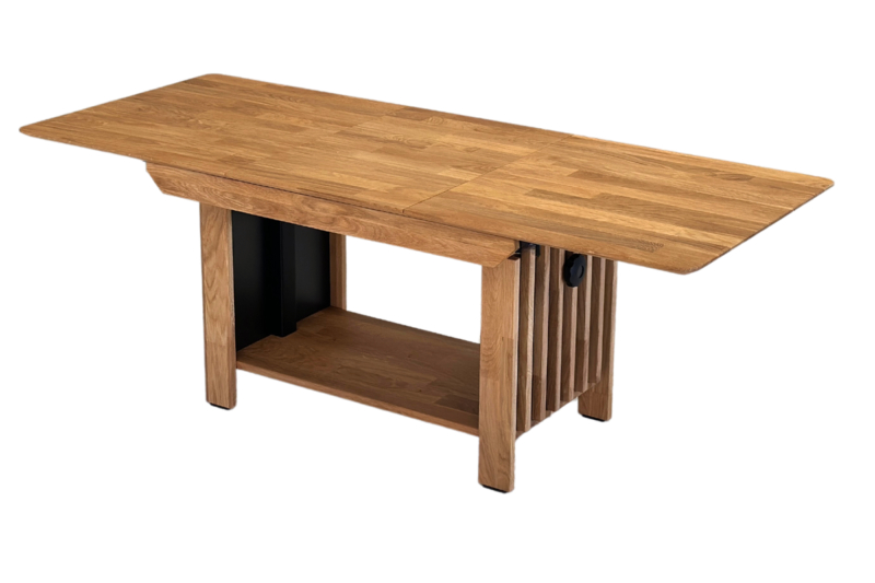 Säätökelpoinen tamminen tv-taso OREO 150