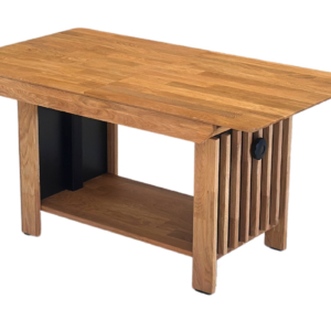 Säätökelpoinen tamminen tv-taso OREO 150