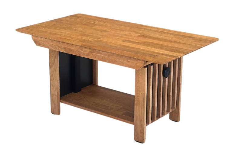 Säätökelpoinen tamminen tv-taso OREO 150