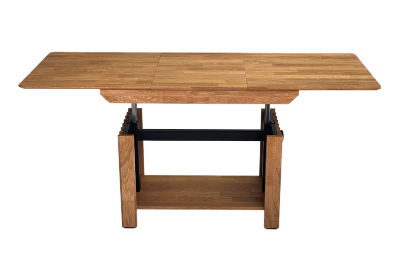 Säätökelpoinen tamminen tv-taso OREO 150