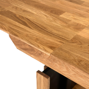 Säätökelpoinen tamminen tv-taso OREO 150