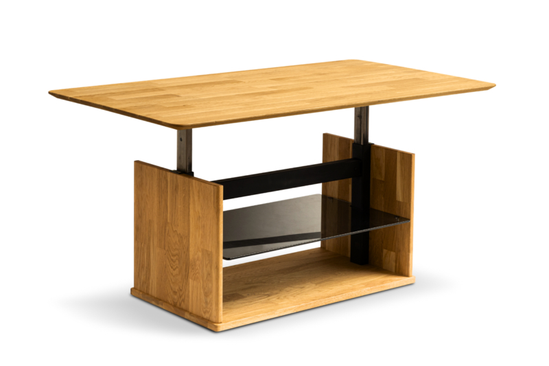 Tammi puusta säädettävä kahvipöytä OAKES