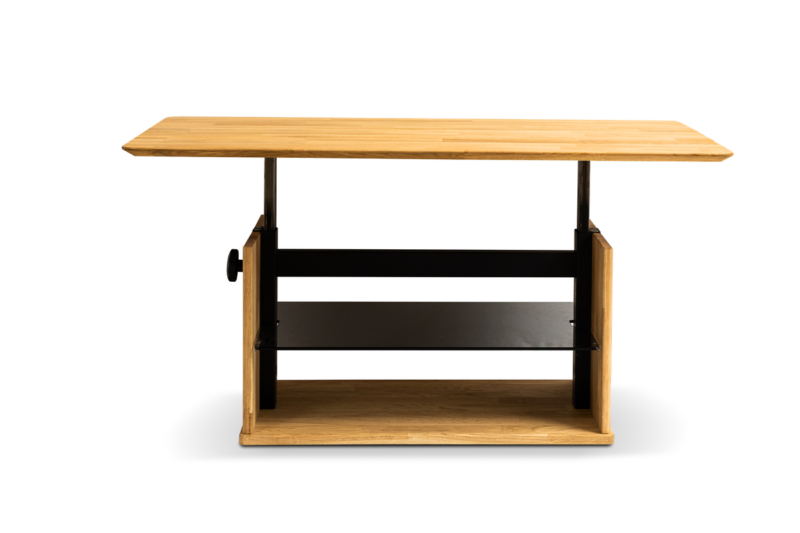 Tammi puusta säädettävä kahvipöytä OAKES