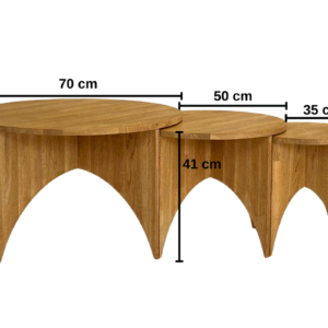 C-30-_5_ Tammenpuinen kahvipöytäsetti DIONY