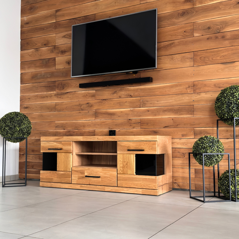 Tammi puusta TV-teline RARO 43