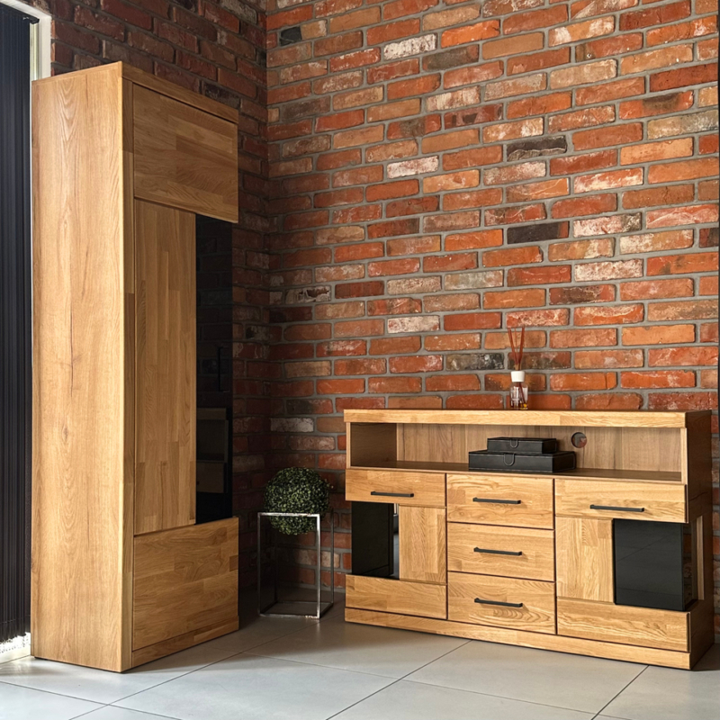 Debowy-zestaw-RTV Tamminen vitriini Raro 90