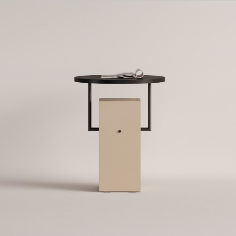 AROCCO-sohvapöytä mustalla sormenjälkiä estävällä pinnalla