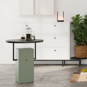 AROCCO-sohvapöytä mustalla sormenjälkiä estävällä pinnalla