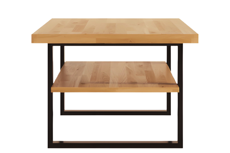 Detroit-_4_ Detroit-sohvapöytä metallista ja puusta