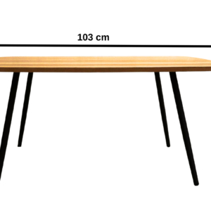Tammesaarnesta valmistettu sohvapöytä GEOMETRIC 04