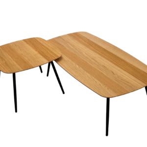 Tammi puusta kahvilapöytien sarja GEOMEETRILINE 10