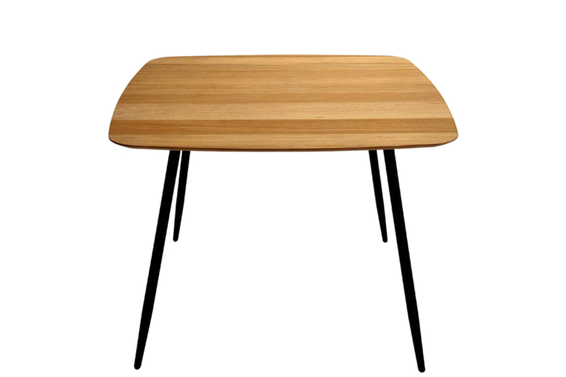 Pieni tammipuinen ruokapöytä GEOMETRIC 81