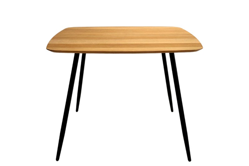 Pieni tammipuinen ruokapöytä GEOMETRIC 81