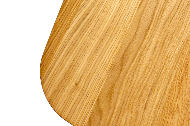 Pieni tammipuinen ruokapöytä GEOMETRIC 81