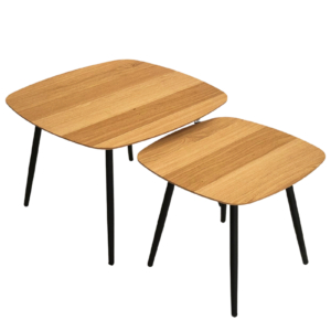 Tamminen kahvipöytäsetti GEOMETRIC 91