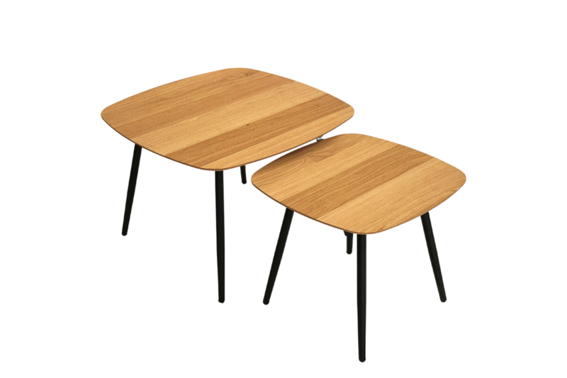 Tamminen kahvipöytäsetti GEOMETRIC 91