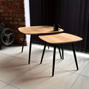 Tamminen kahvipöytäsetti GEOMETRIC 91