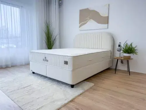 Split-sänky säilytystilalla 160x200cm