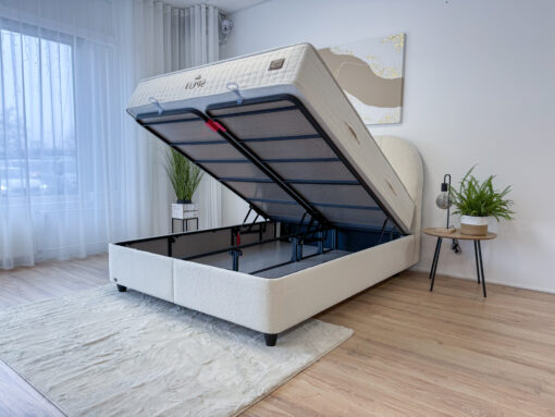 Split-sänky säilytystilalla 160x200cm