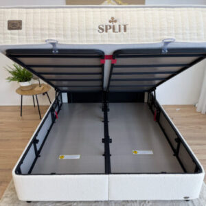 Split-sänky säilytystilalla 160x200cm