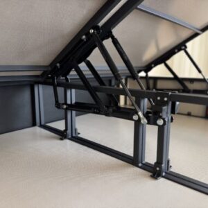 Split-sänky säilytystilalla 160x200cm