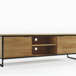KG-02 Tammi puinen TV-taso LOFT 02