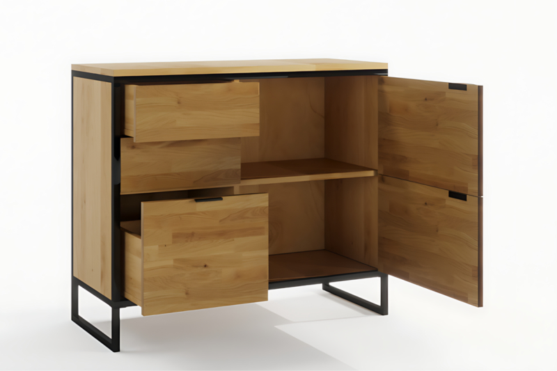 Tammi puinen KONGO 31 komerot.