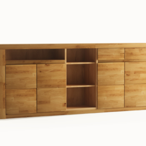 Komoda-debowa-Bruno-35 Tammi puinen kommodi BRUNO 35