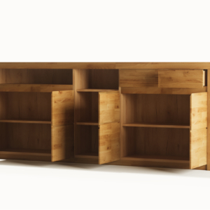 Komoda-debowa-Bruno-35-5 Tammi puinen kommodi BRUNO 35