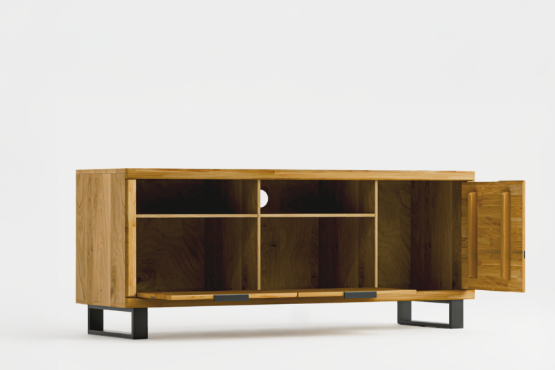 Tammi-puusta TV-kaappi Mono Loft 01