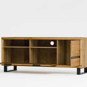 Tammi-puusta TV-kaappi Mono Loft 01