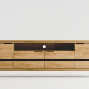 Tammi-puiset televisiotalust Mono Loft 02